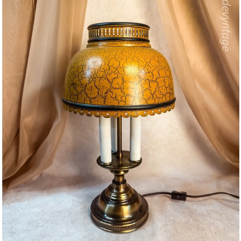 Toleware Lamp